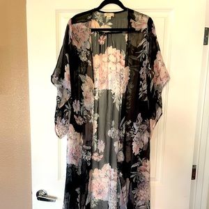Floral Kimono Duster
